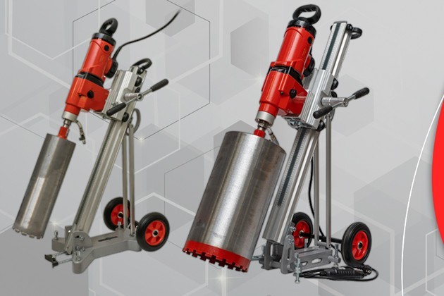 история алмазных установок - зарождение алмазного бурения