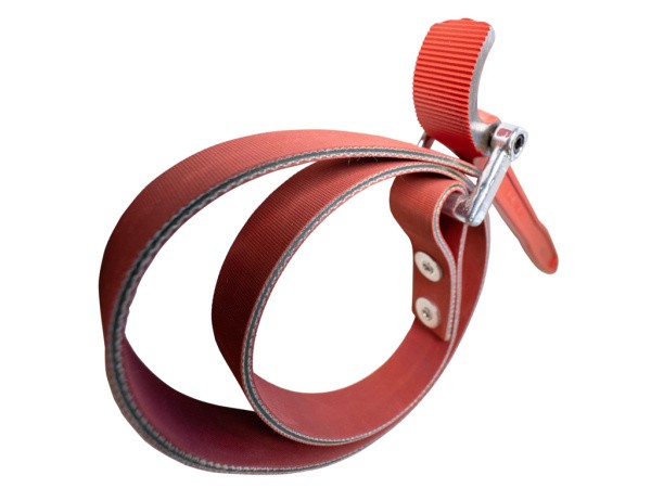 Усиленный ремешковый ключ VOLL для труб D до 220 мм.