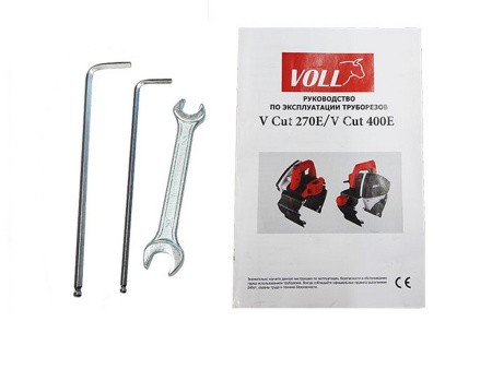 Инструкции для электрического трубореза V-CUT 400E Инструкции для электрического трубореза V-CUT 400E