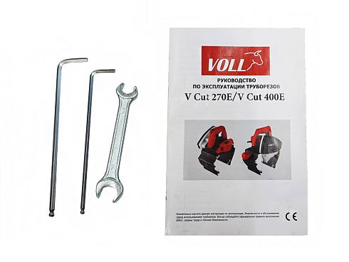 Комплект ЗИП и инструкция для VOLL V-CUT 270E