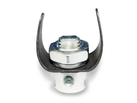 Двойной гладкий вильчатый скребок VOLL, для спирали 16мм