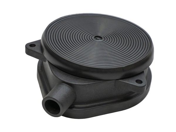 Мембрана, установленная на устройстве для сбора шлама и воды VCR-150/1 Мембрана, установленная на устройстве для сбора шлама и воды VCR-150/1