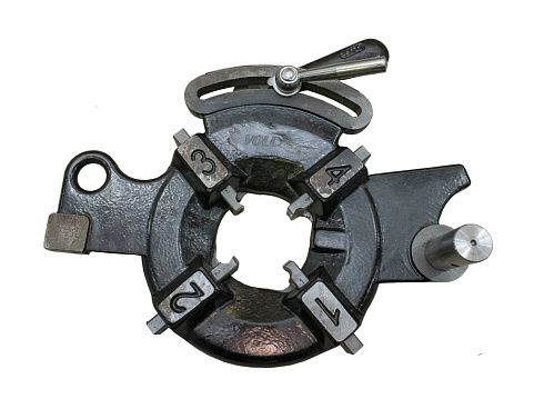 Резьбонарезной станок VOLL POWER V-Matic A4R. Резьбонарезная головка станка.