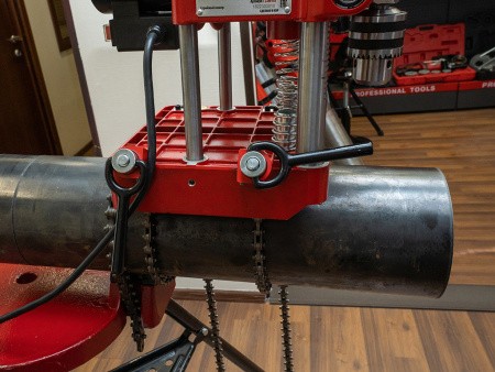 Станок SDM152 для вырезания отверстий в трубах