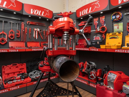 Станок SDM152 для вырезания отверстий в трубах