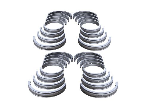 Комплект вкладышей для V-Weld G500 180-450 mm для одного зажима