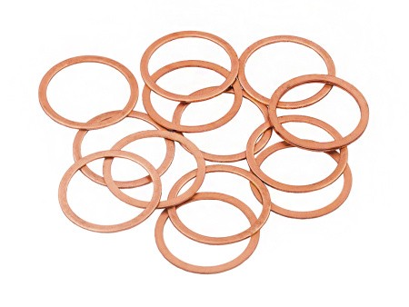 Шайба медная Ф33х39х1мм