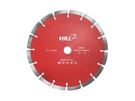 диск алмазный сегментный эконом для железобетона voll 230х2,6х10х22,23
